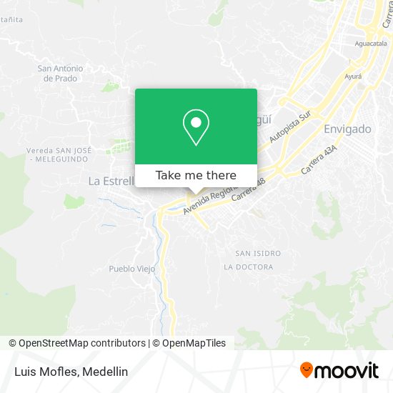 Luis Mofles map