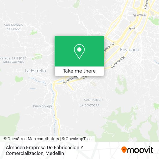 Almacen Empresa De Fabricacion Y Comercializacion map