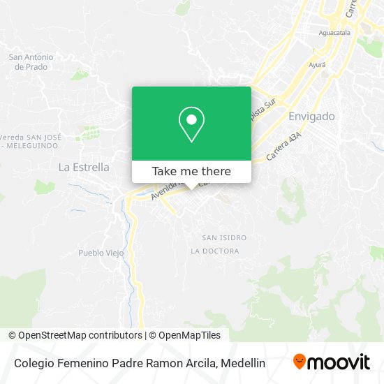 Colegio Femenino Padre Ramon Arcila map
