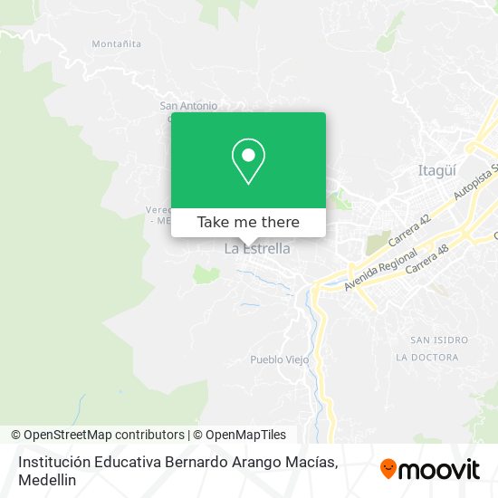 Institución Educativa Bernardo Arango Macías map