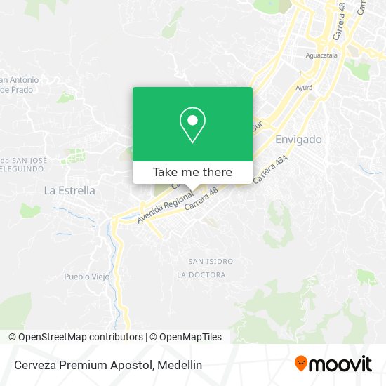 Cerveza Premium Apostol map