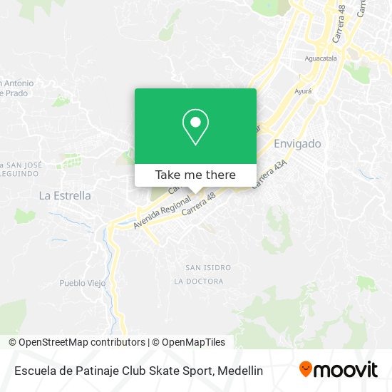 Escuela de Patinaje Club Skate Sport map