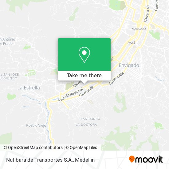 Nutibara de Transportes S.A. map