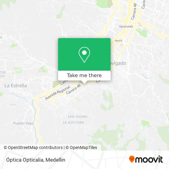 Óptica Opticalia map