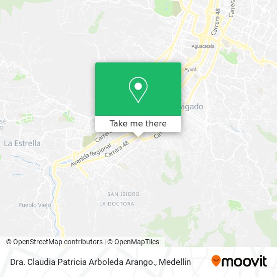 Dra. Claudia Patricia Arboleda Arango. map
