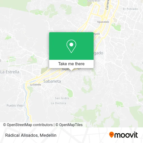 Rádical Alisados map