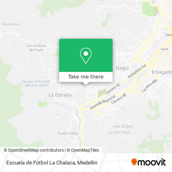 Escuela de Fútbol La Chalaca map