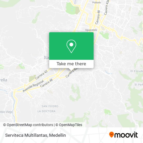 Mapa de Serviteca Multillantas