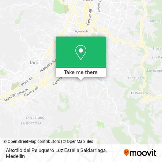 Alextilo del Peluquero Luz Estella Saldarriaga map