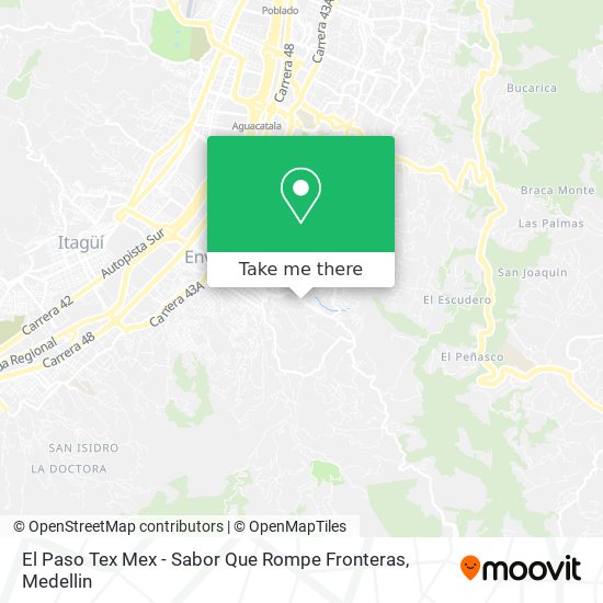 Mapa de El Paso Tex Mex - Sabor Que Rompe Fronteras