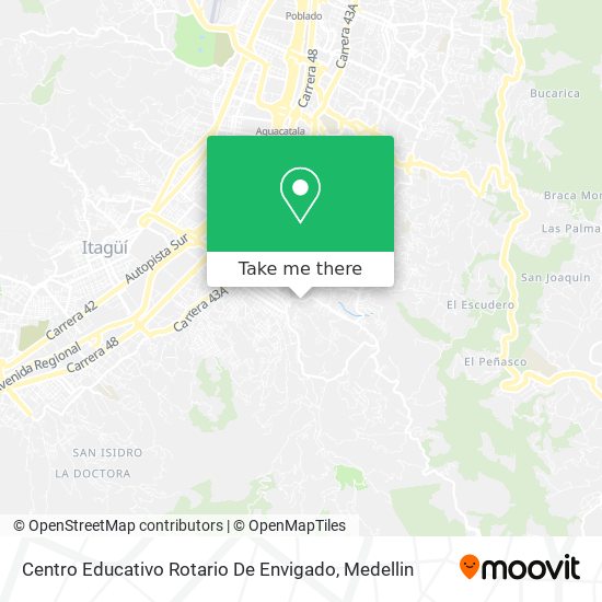 Centro Educativo Rotario De Envigado map