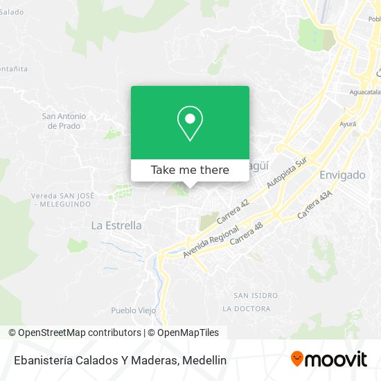 Ebanistería Calados Y Maderas map