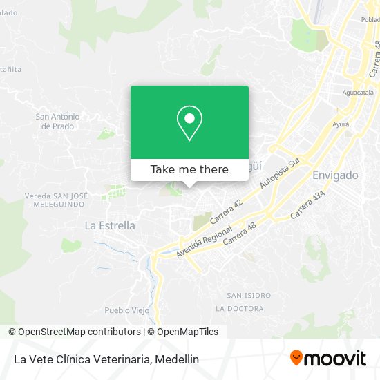 Mapa de La Vete Clínica Veterinaria