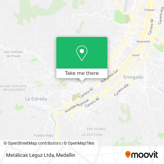 Metálicas Leguz Ltda map