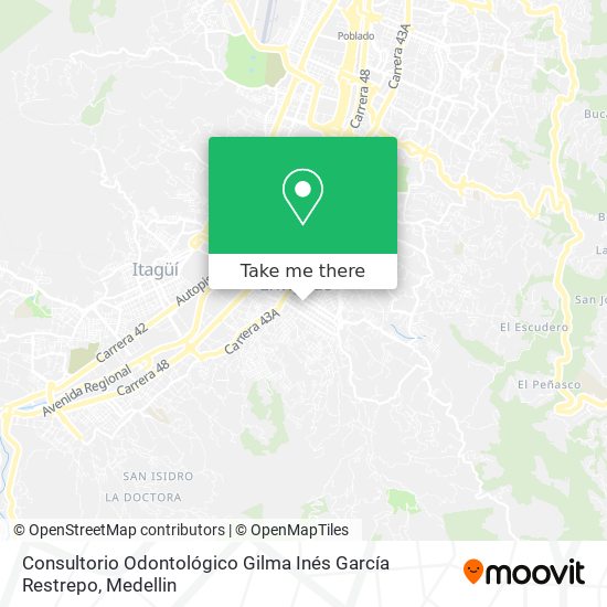Consultorio Odontológico Gilma Inés García Restrepo map