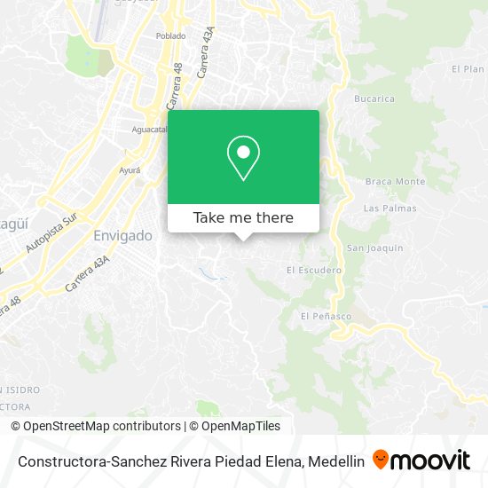 Mapa de Constructora-Sanchez Rivera Piedad Elena