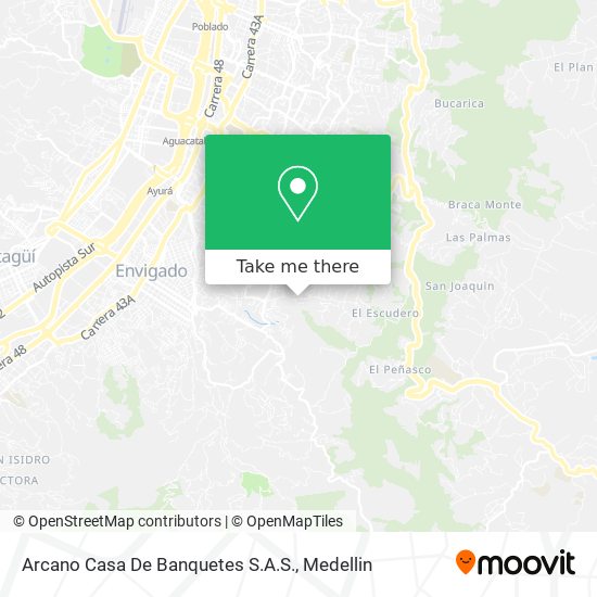 Arcano Casa De Banquetes S.A.S. map