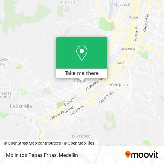 Molinitos Papas Fritas map
