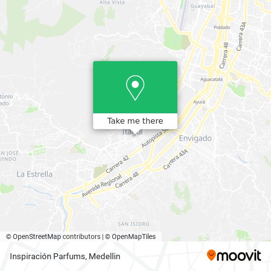 Inspiración Parfums map