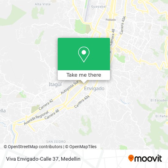 Viva Envigado-Calle 37 map
