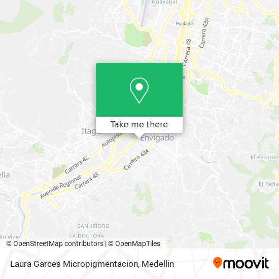 Laura Garces Micropigmentacion map