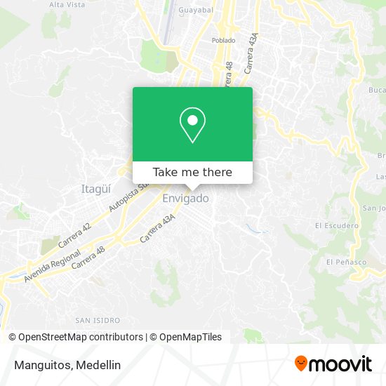 Mapa de Manguitos