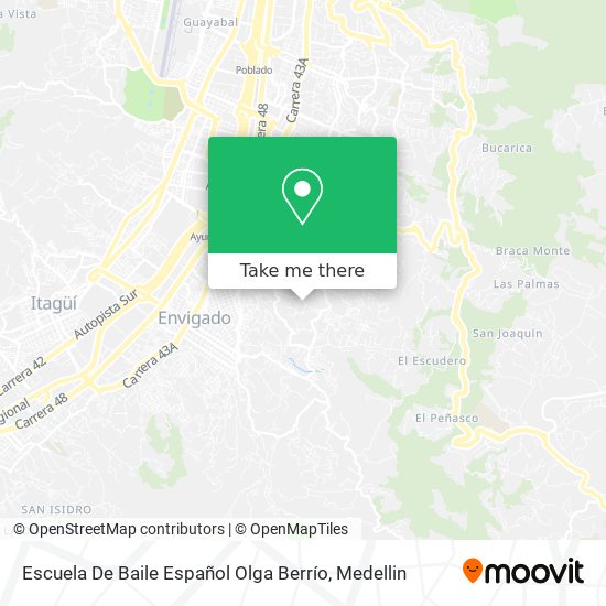 Escuela De Baile Español Olga Berrío map