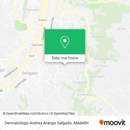 Dermatologo-Andrea Arango Salgado map