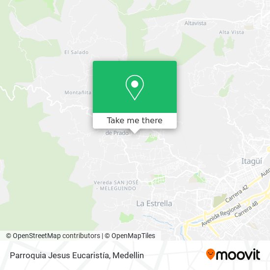 Parroquia Jesus Eucaristía map