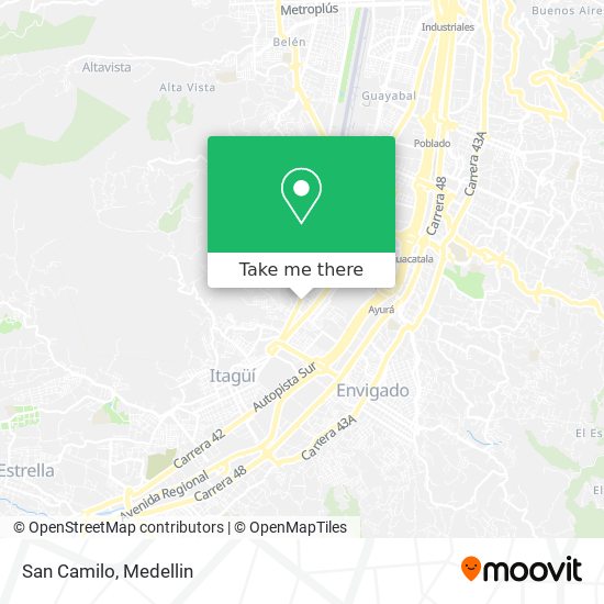 Mapa de San Camilo