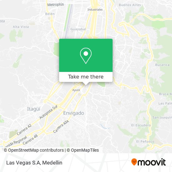 Mapa de Las Vegas S.A