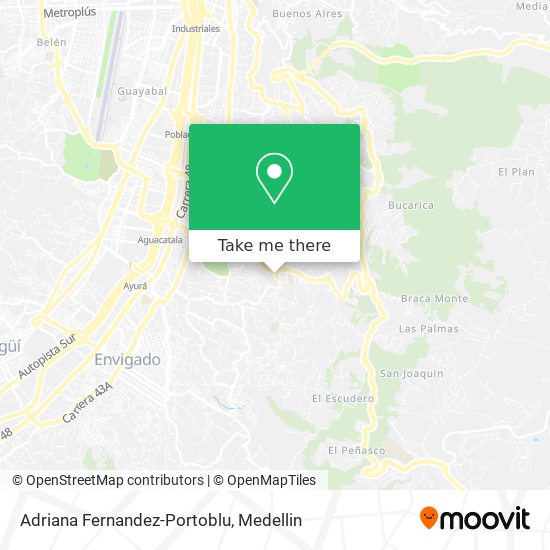 Adriana Fernandez-Portoblu map
