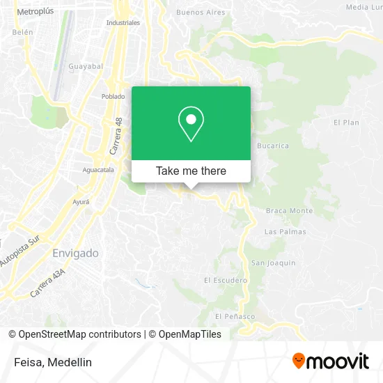 Feisa map