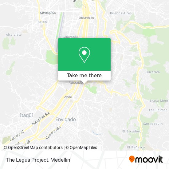 The Legua Project map