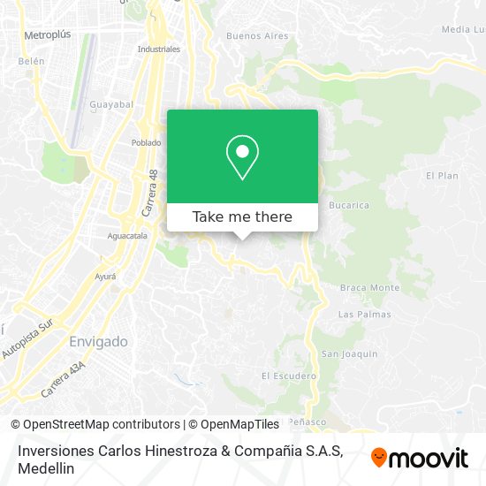 Inversiones Carlos Hinestroza & Compañia S.A.S map