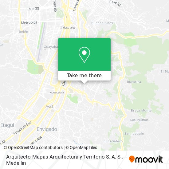 Arquitecto-Mapas Arquitectura y Territorio S. A. S. map