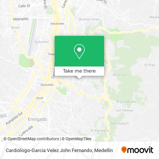 Mapa de Cardiólogo-Garcia Velez John Fernando