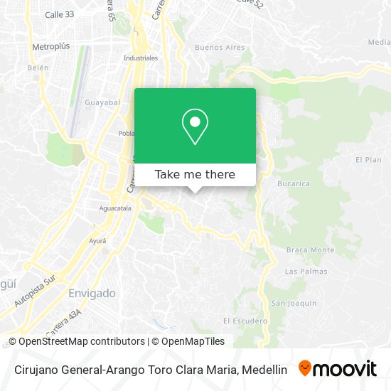 Cirujano General-Arango Toro Clara Maria map