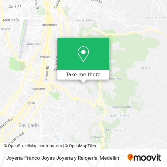 Joyeria-Franco Joyas Joyeria y Relojería map