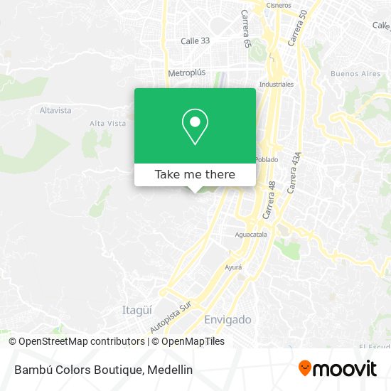 Bambú Colors Boutique map
