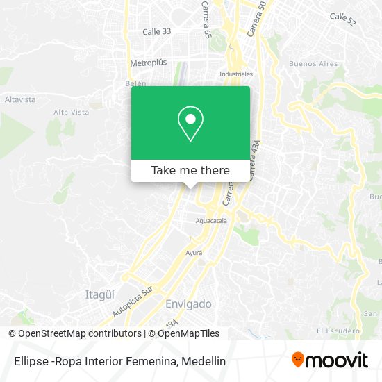 Mapa de Ellipse -Ropa Interior Femenina