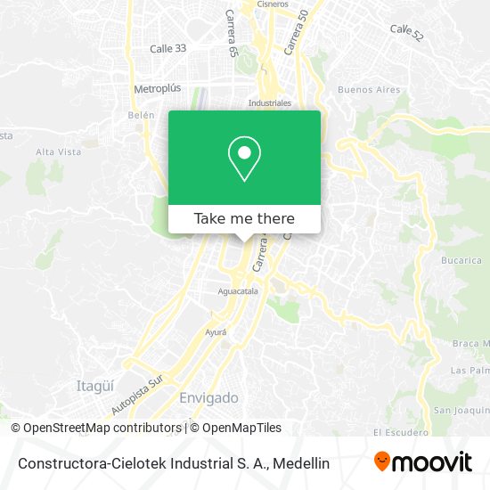 Constructora-Cielotek Industrial S. A. map