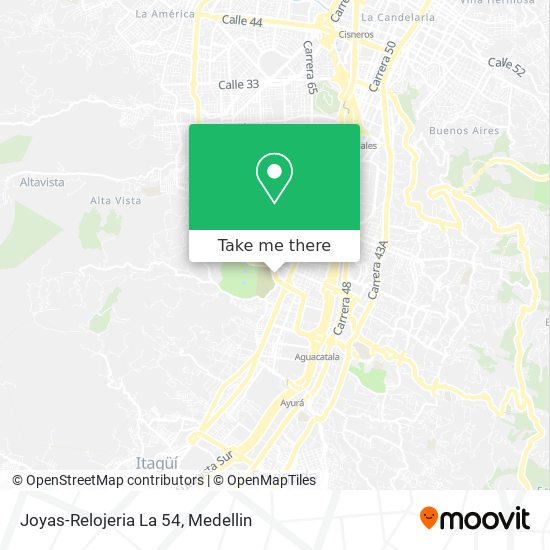 Joyas-Relojeria La 54 map