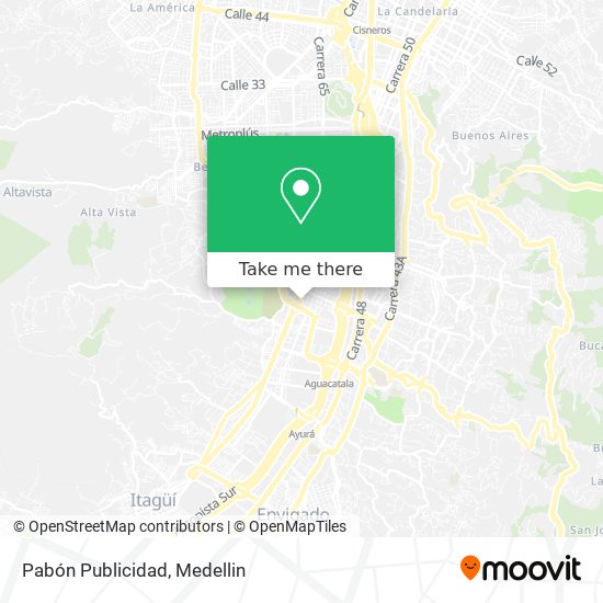 Pabón Publicidad map