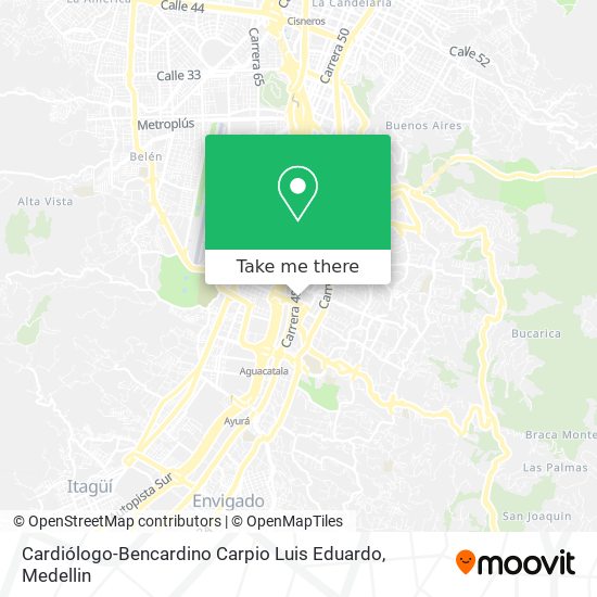 Cardiólogo-Bencardino Carpio Luis Eduardo map