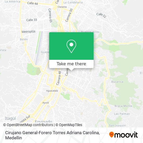 Cirujano General-Forero Torres Adriana Carolina map