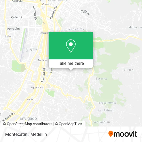 Montecatini map