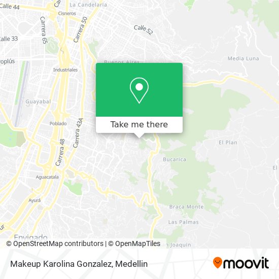 Mapa de Makeup Karolina Gonzalez