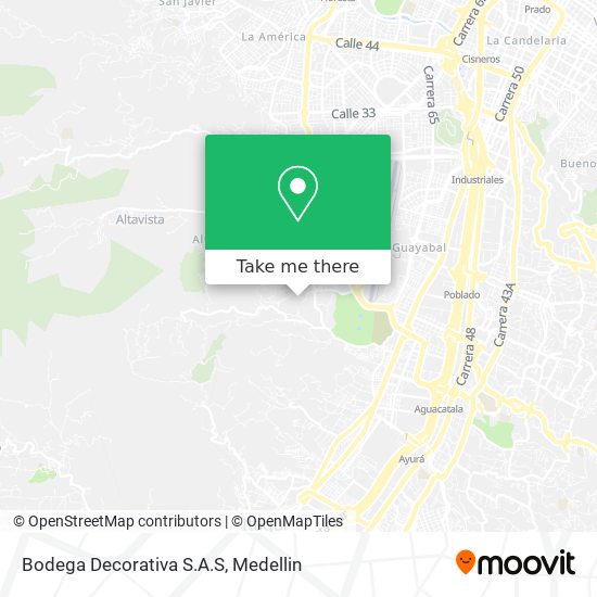 Bodega Decorativa S.A.S map