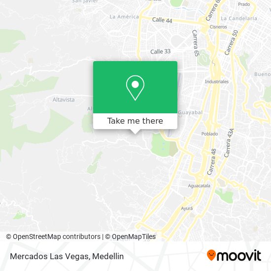 Mapa de Mercados Las Vegas